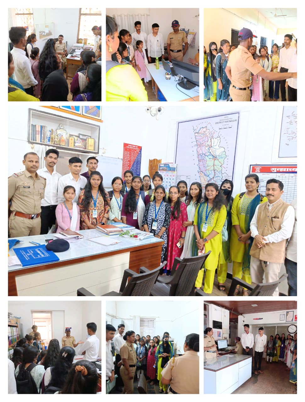 Faculty of Arts visit to Tahasildar Office and Police Station